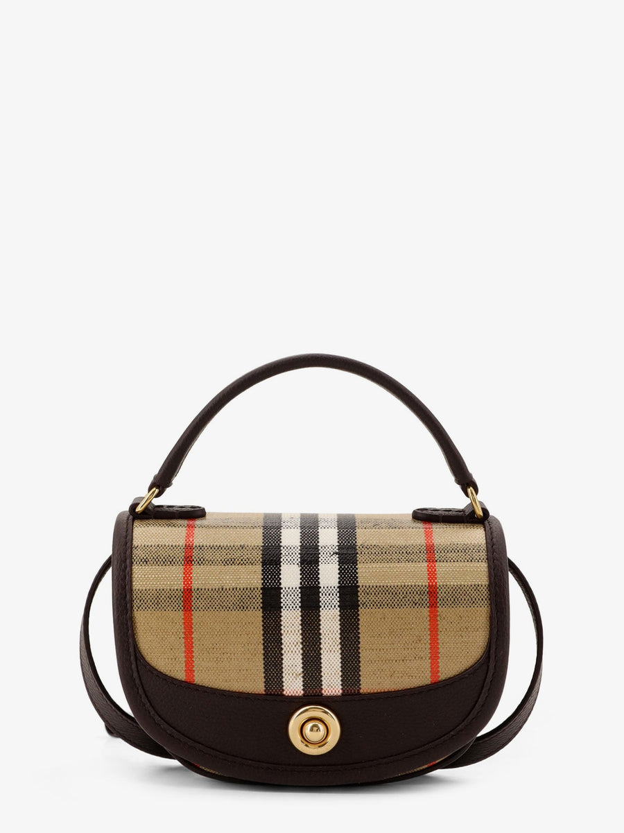 Crossbody Bag Highlands Beige Cotton Shoulder