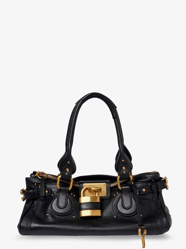 Leather Handbag Paddington Black Shoulder Bags