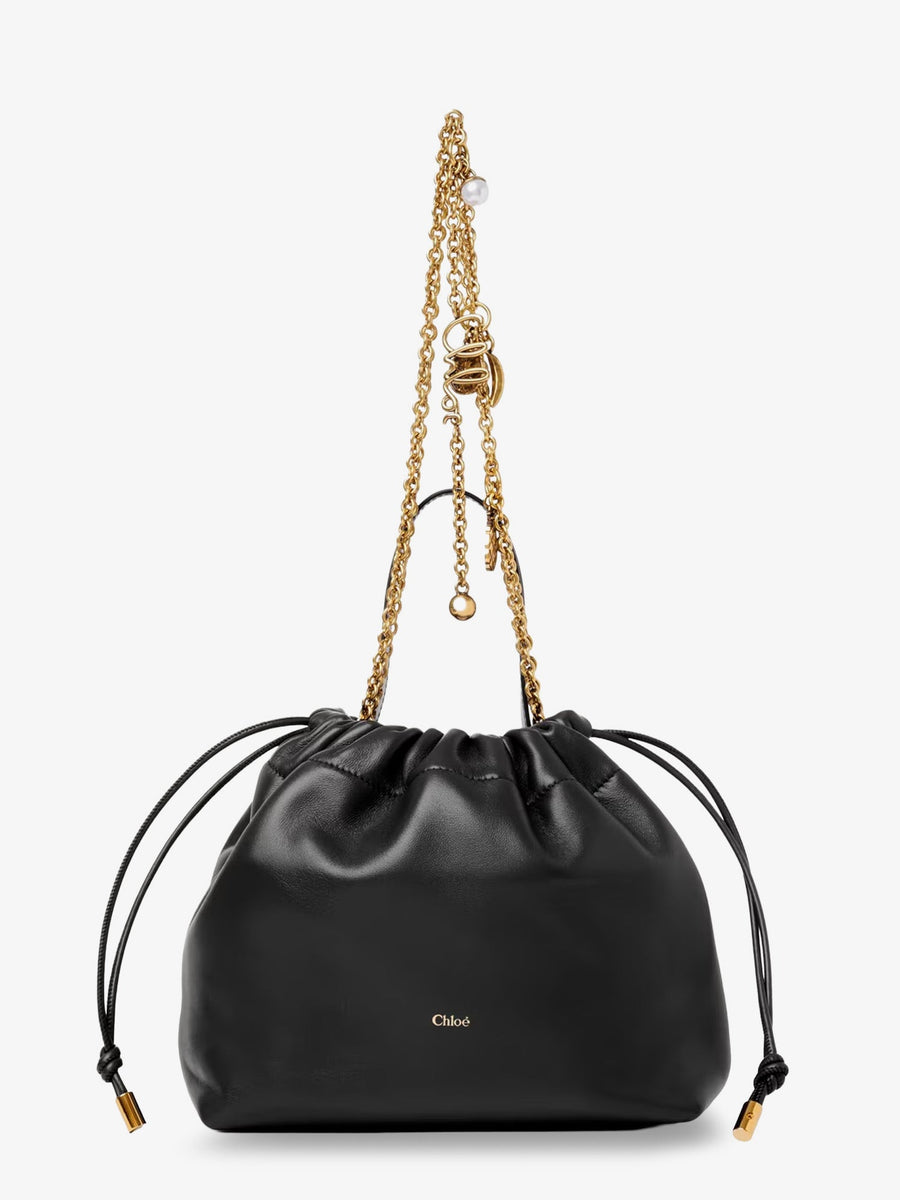 Crossbody Bag Icons Black Leather Shoulder