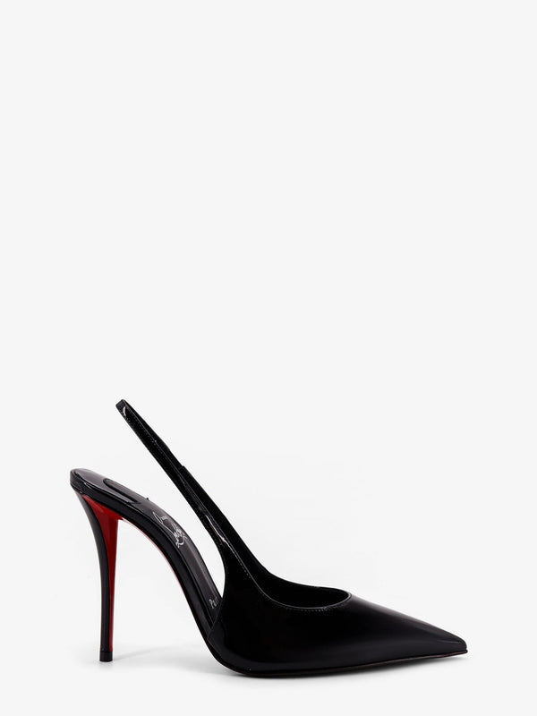 Slingback Décolleté Miss Z Patent Leather Black Pumps
