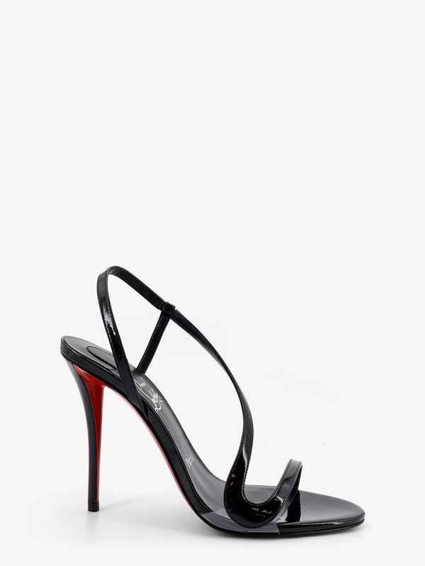 Sandals Rosa Z Patent Leather Black
