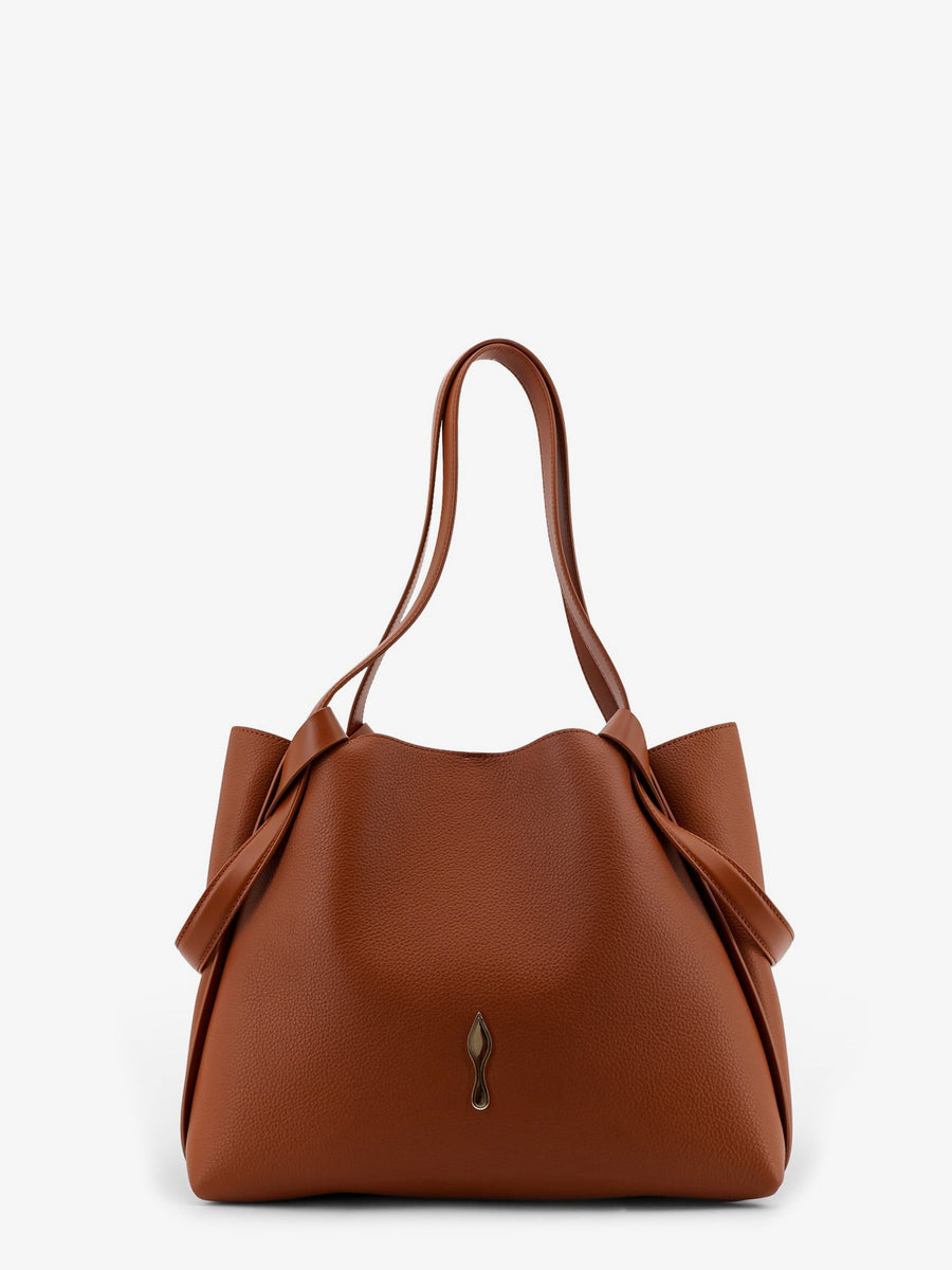 Shoulder Bag Bettina Small Brown Leather