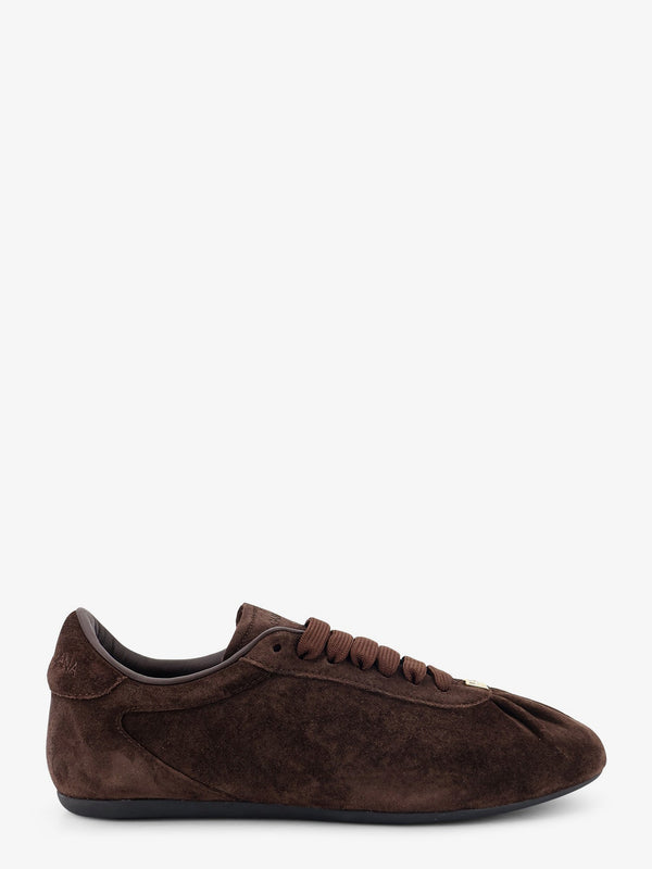 Sneakers Soft Ballet Brown Suede Trainers