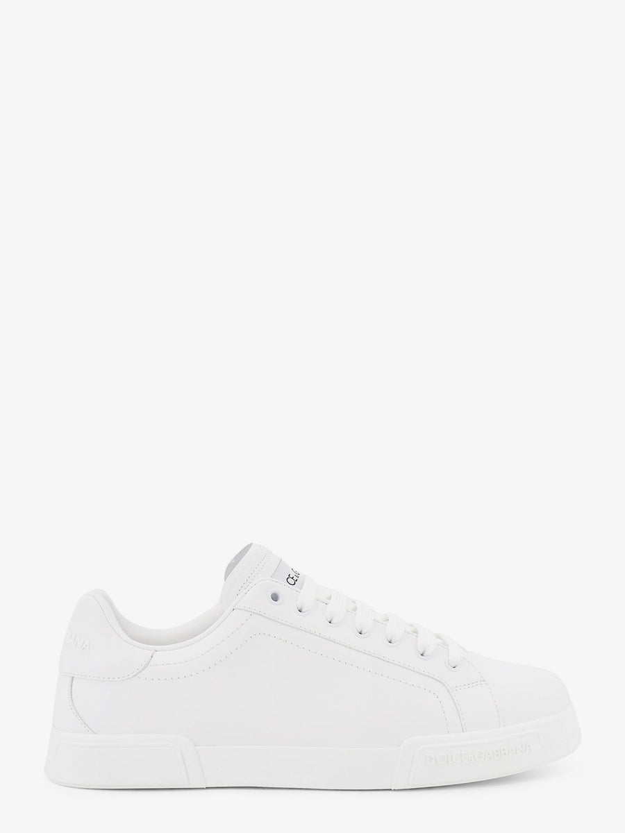 Sneakers Portofino Black Leather Trainers