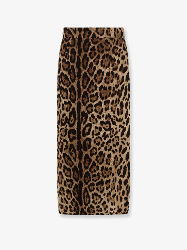 Longuette Skirt Viscose Multicolour