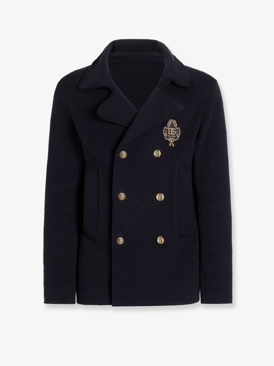 Virgin Wool Blazer Blue Blazers