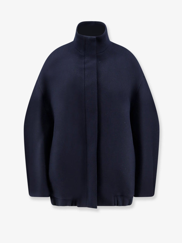 Wool Blend Jacket Voles Blue