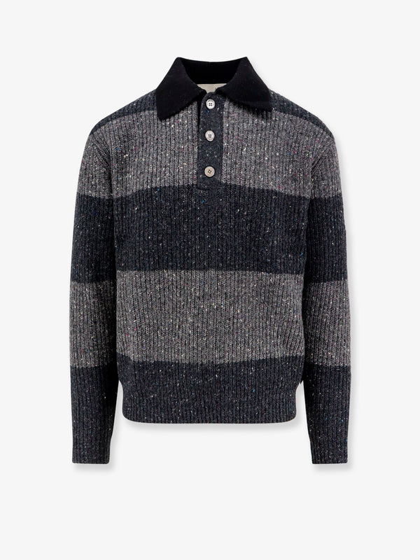 Sweater Rugby Wool-Blend Grey Shell 1: Wool