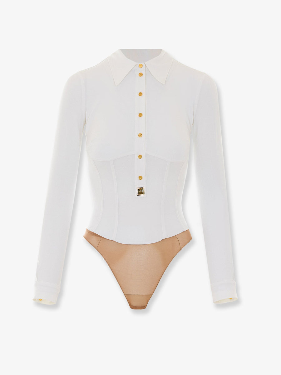 Shirt Stretch Viscose White