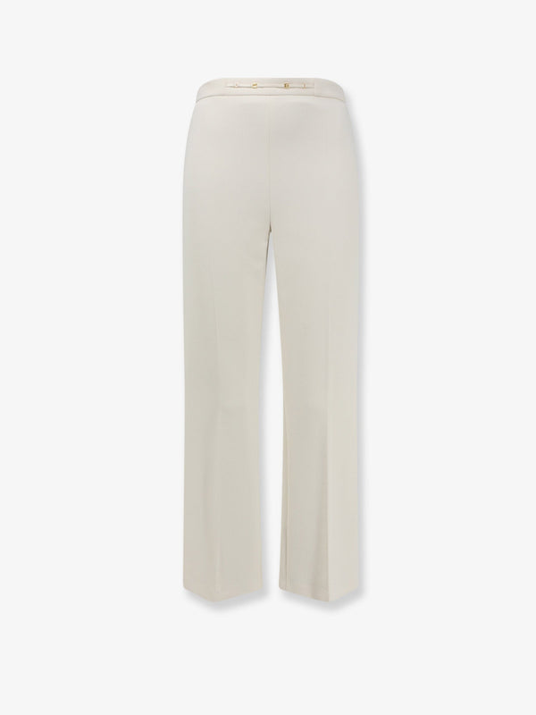 Trousers Essentials White Polyester