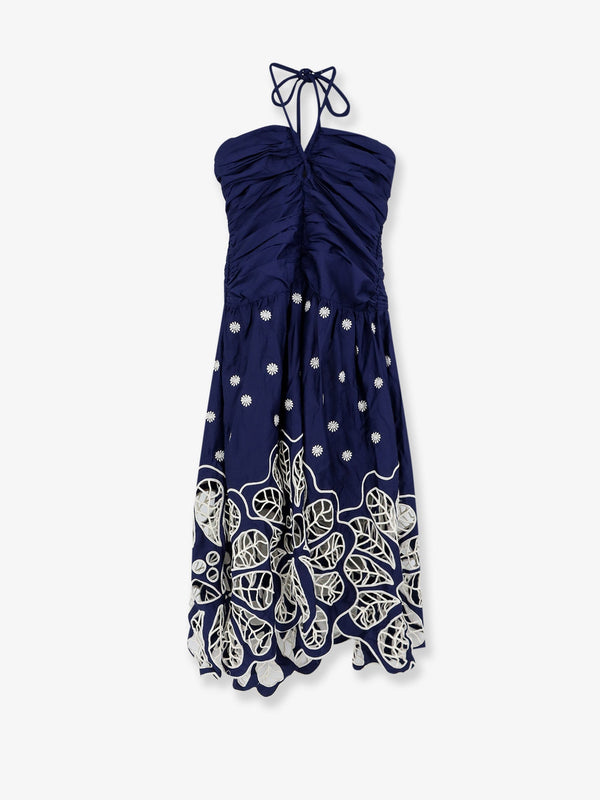 Dress Richilieur Organic Cotton Blue