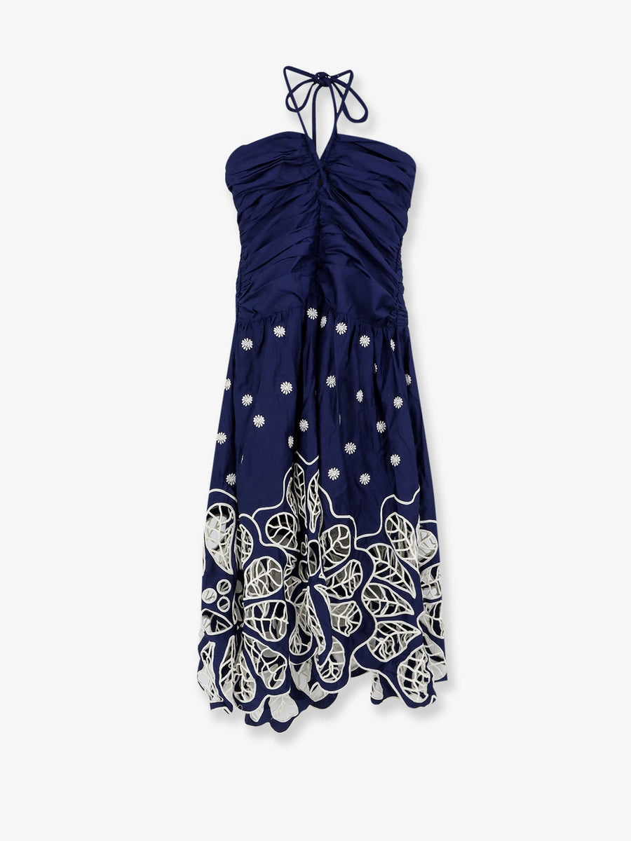 Dress Richilieur Organic Cotton Blue