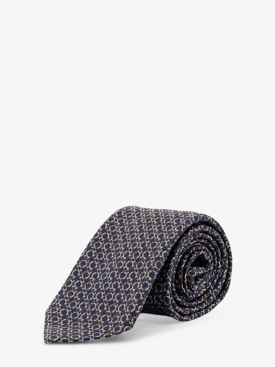 Silk Tie Intreccio Brown Ties & Bow
