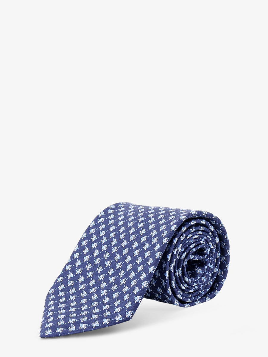 Silk Tie Cyrus Blue Ties & Bow