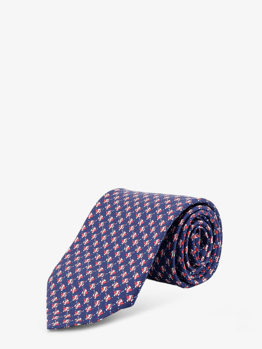 Silk Tie Cyrus Blue Ties & Bow