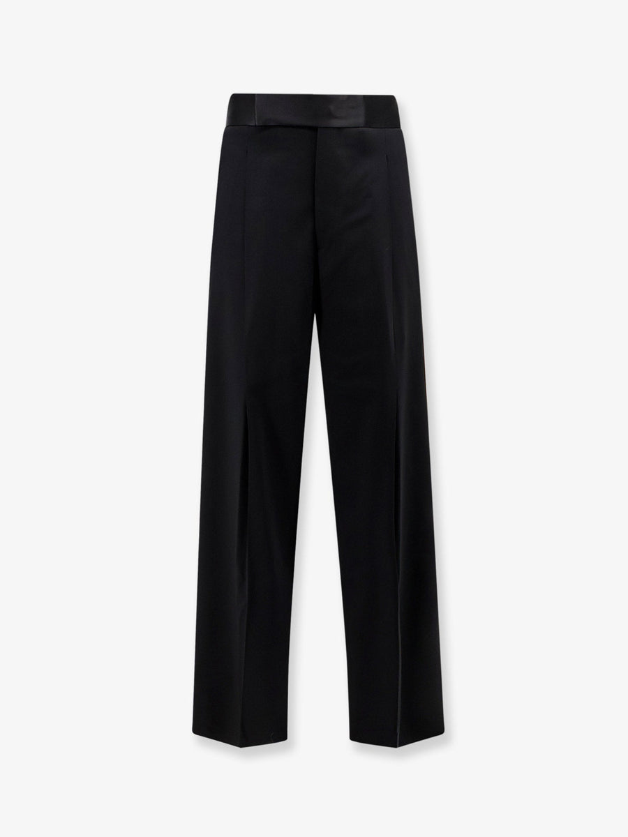 Trousers Tailored Wool Black