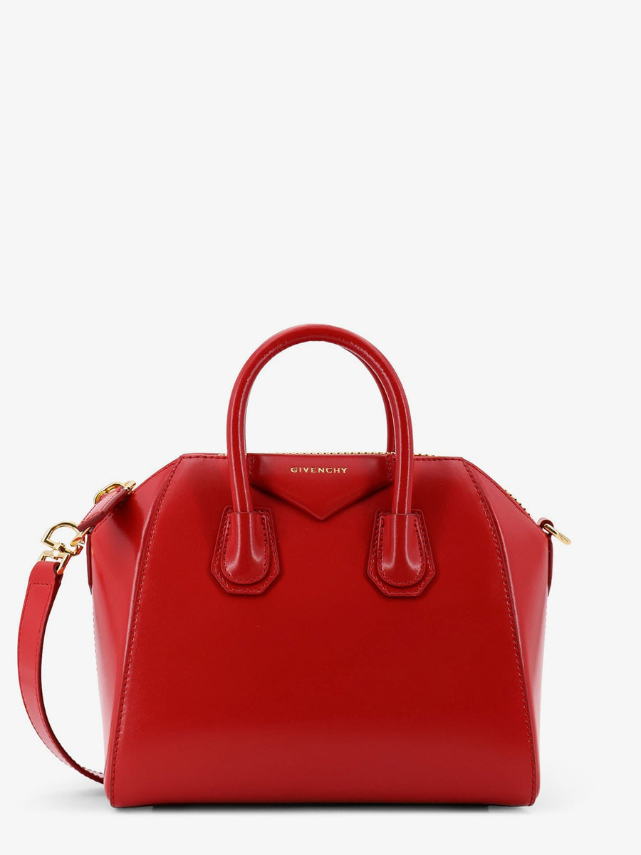 Crossbody Bag Antigona Mini Leather Red Shoulder