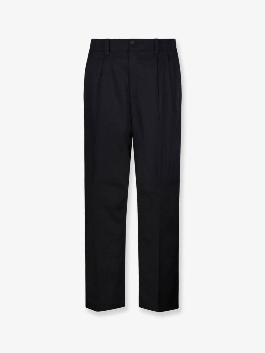 Trousers Isiah Black Virgin Wool