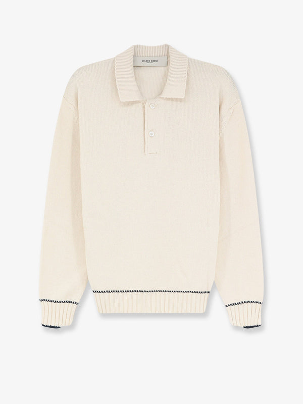 Sweater Ribbed Cotton Beige