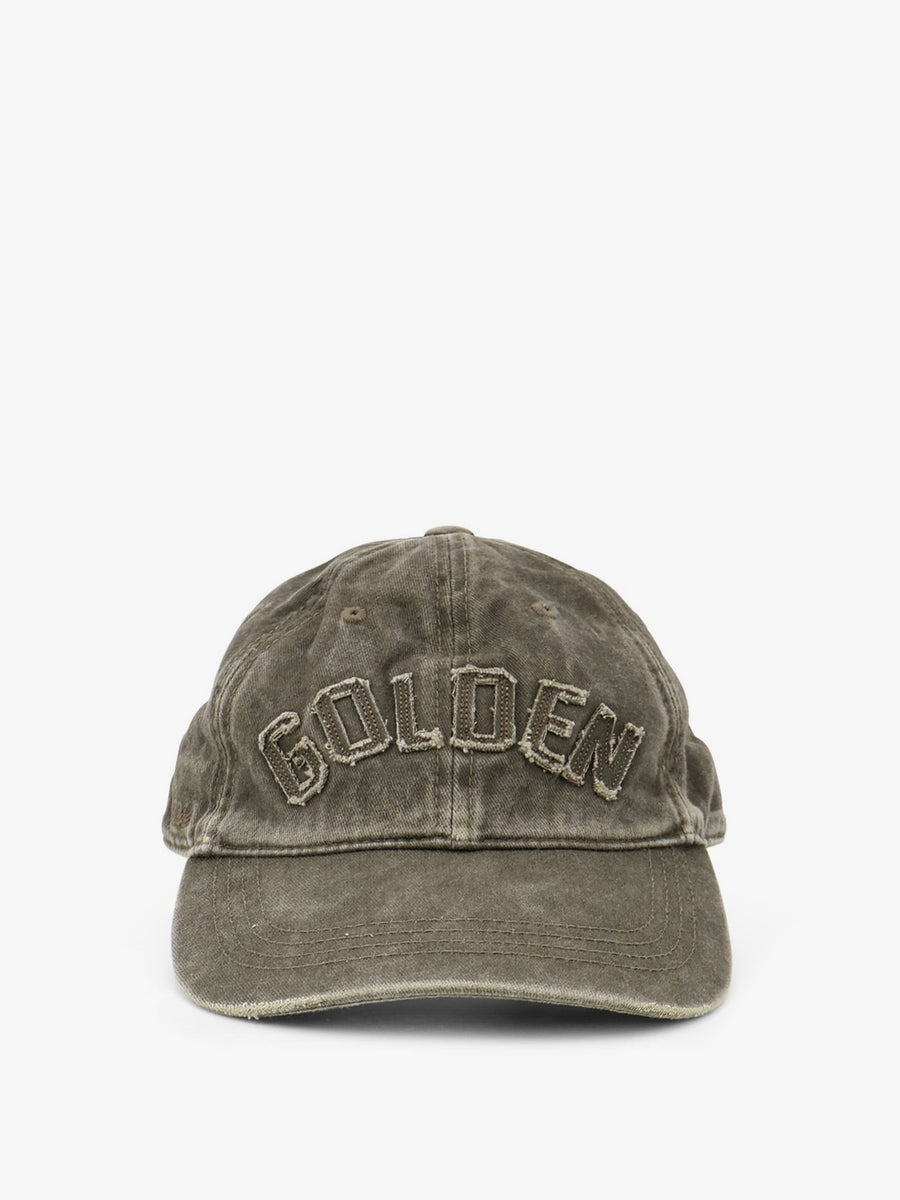 Baseball Cap Washed Cotton Green Hat