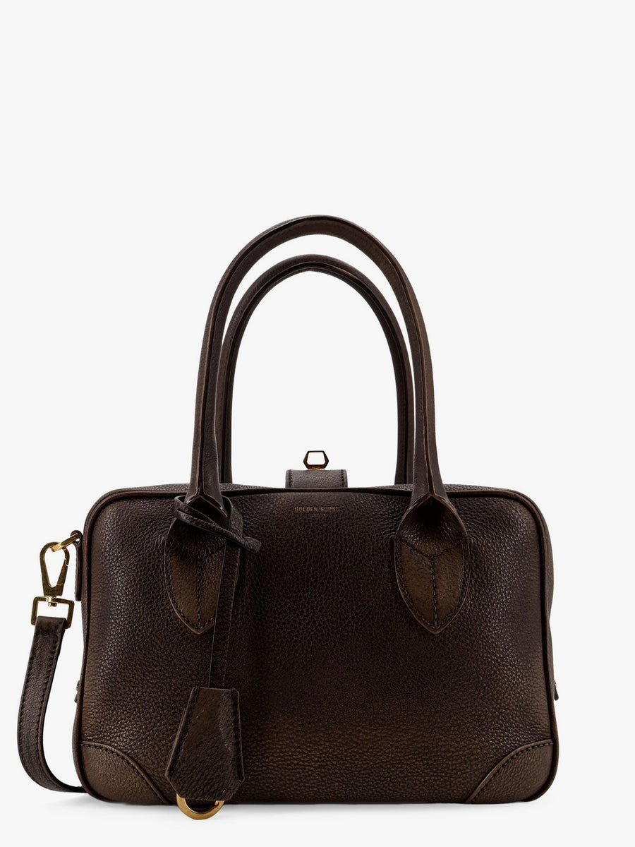 Leather Shoulder Bag Vita Vintage Brown