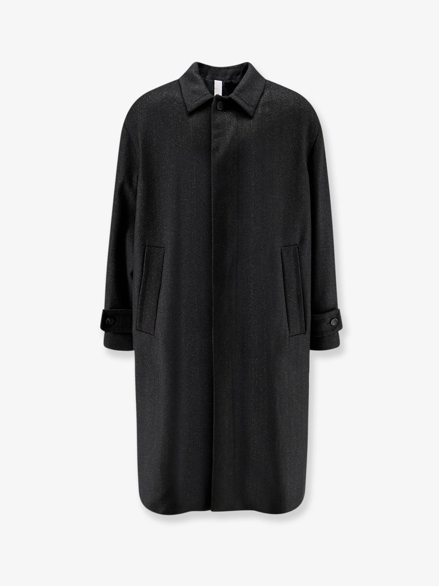 Coat Baia Del Monaco Grey Virgin Sheep's Wool