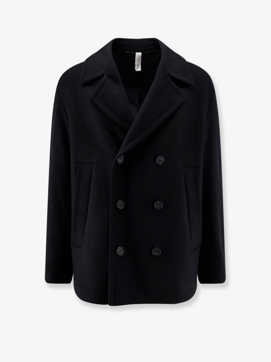 Coat Orno Virgin Wool Blend Black