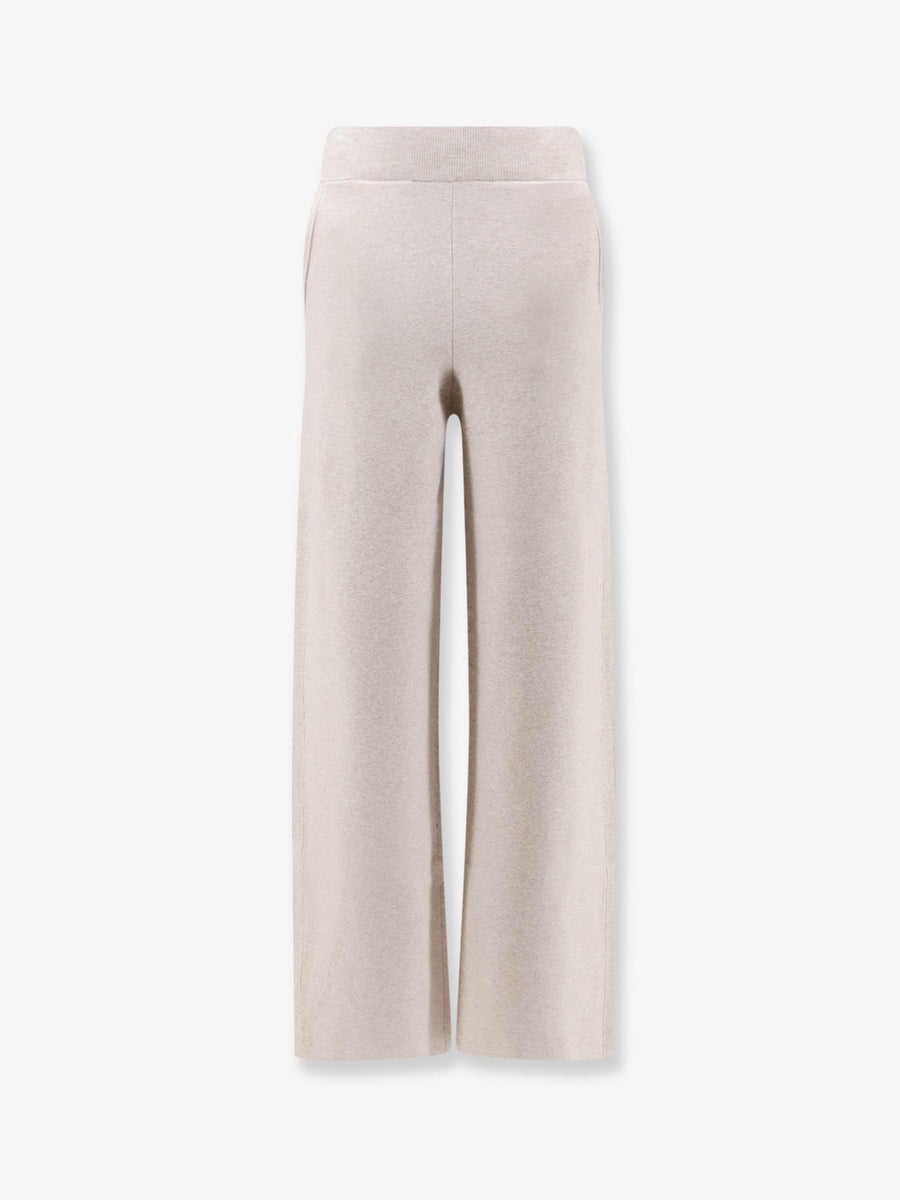Trousers Viscose Blend Beige