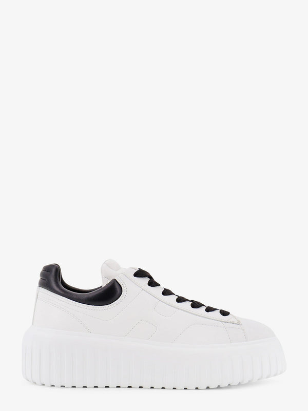 Sneakers Low-Top H-Stripes Leather White Trainers