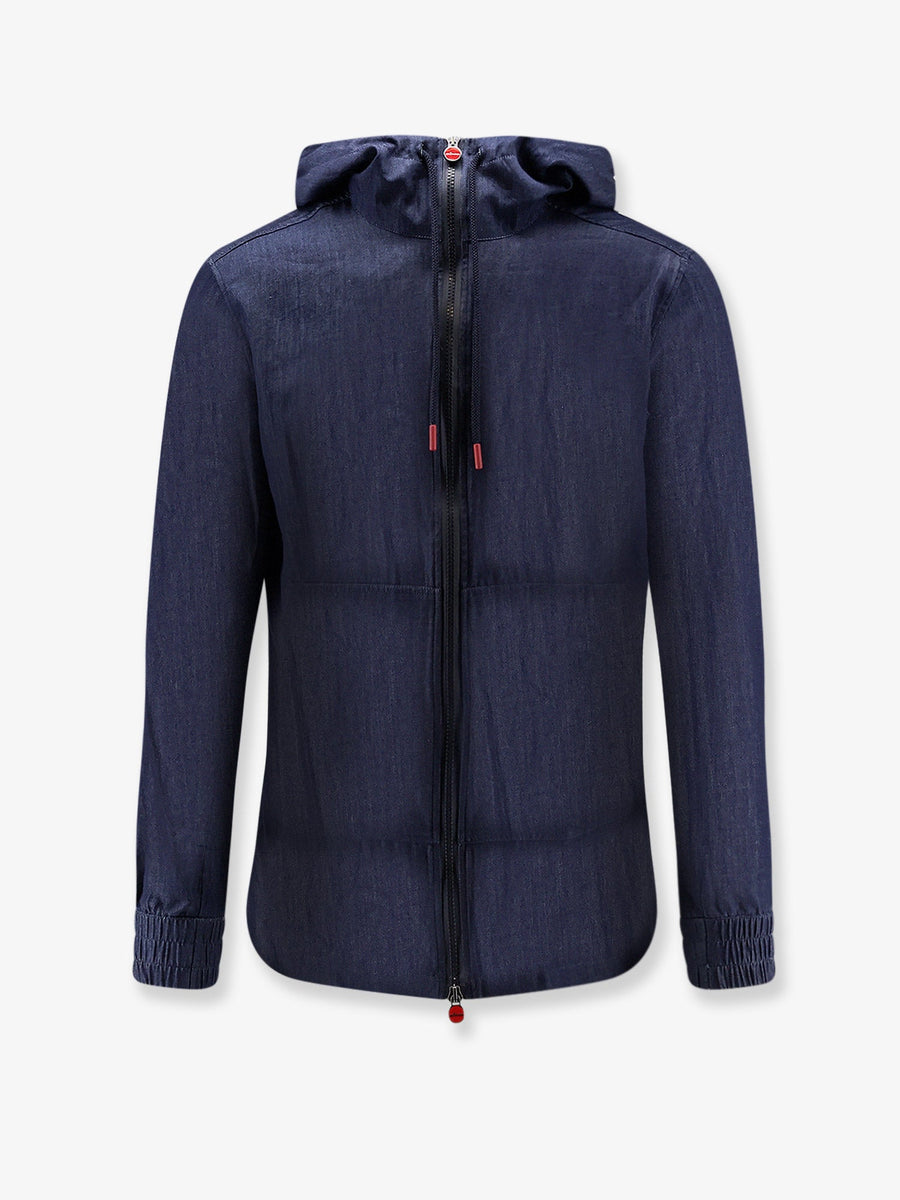 Denim Jacket Light Blue Cotton Sweatshirts