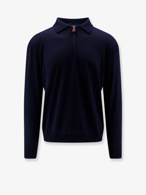Polo Shirt Wool Blue