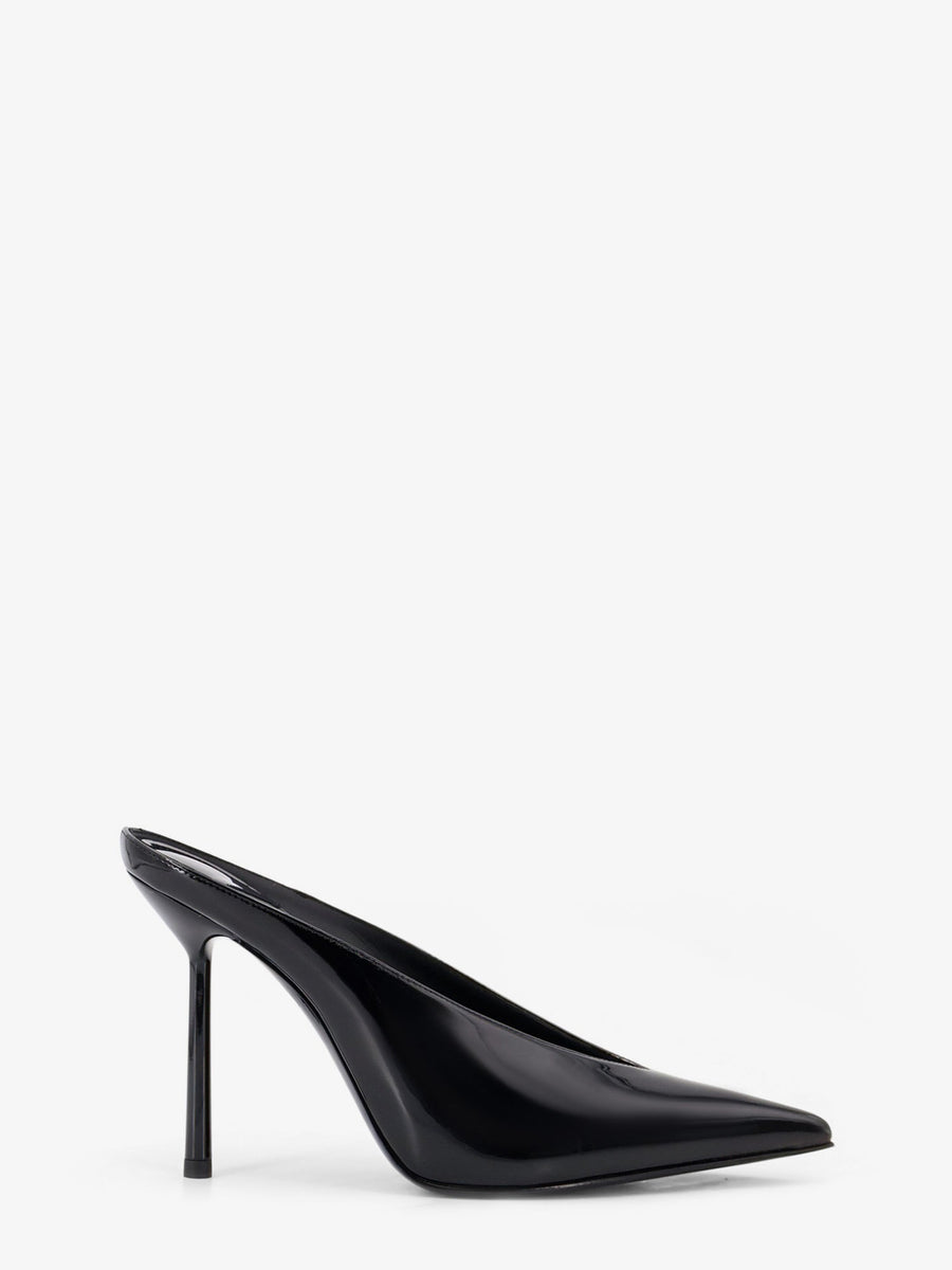 Sabot Clivage 100 Patent Leather Black Sandal