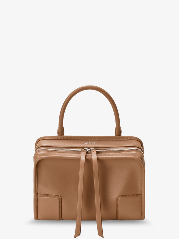 Leather Handbag Amazona 180 Brown Handbags
