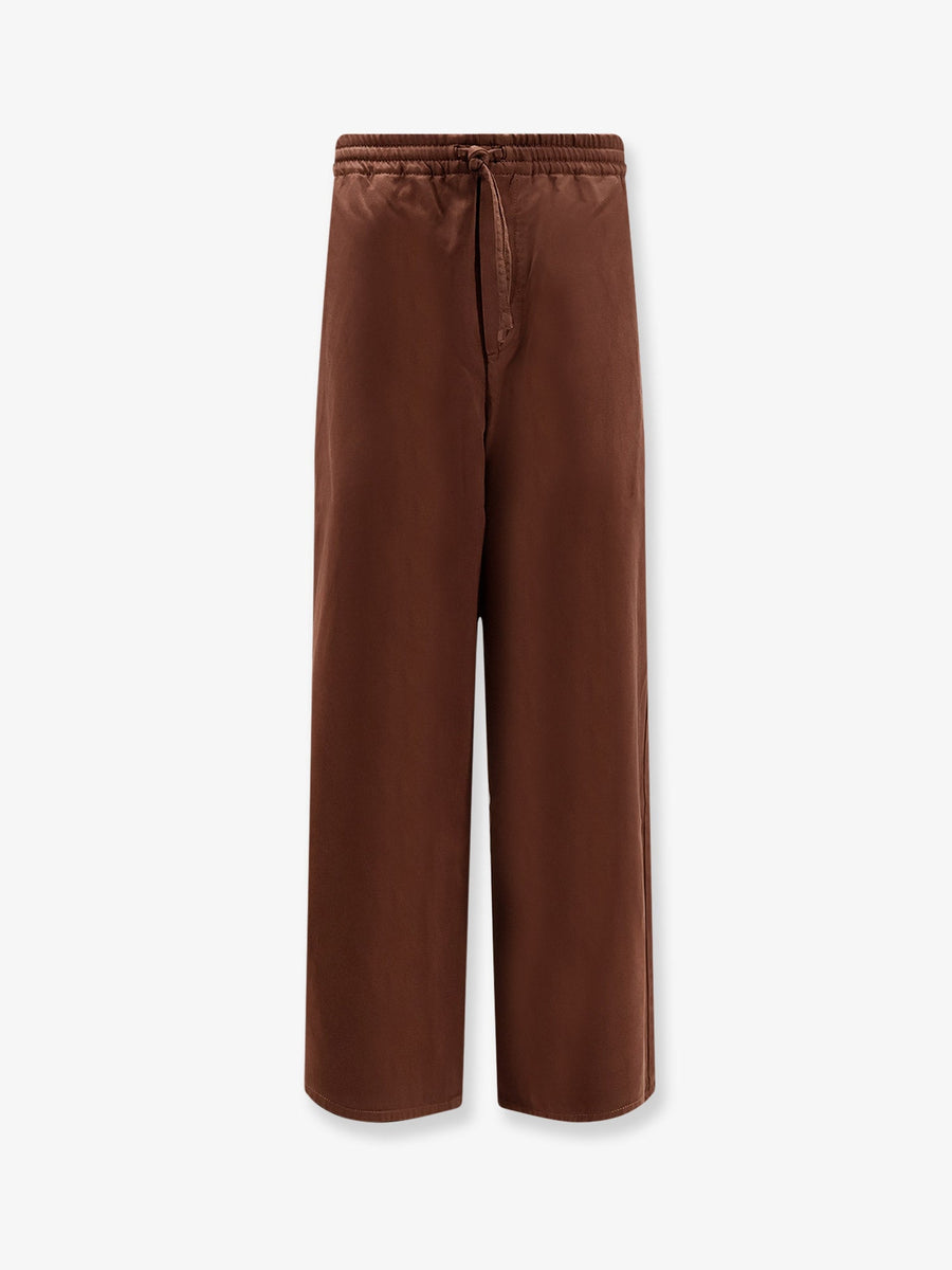 Cotton Trousers Brown