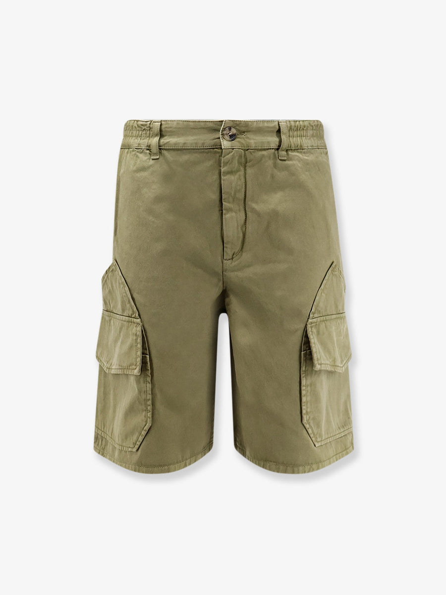 Cargo Bermuda Shorts Paulas Ibiza Cotton Green