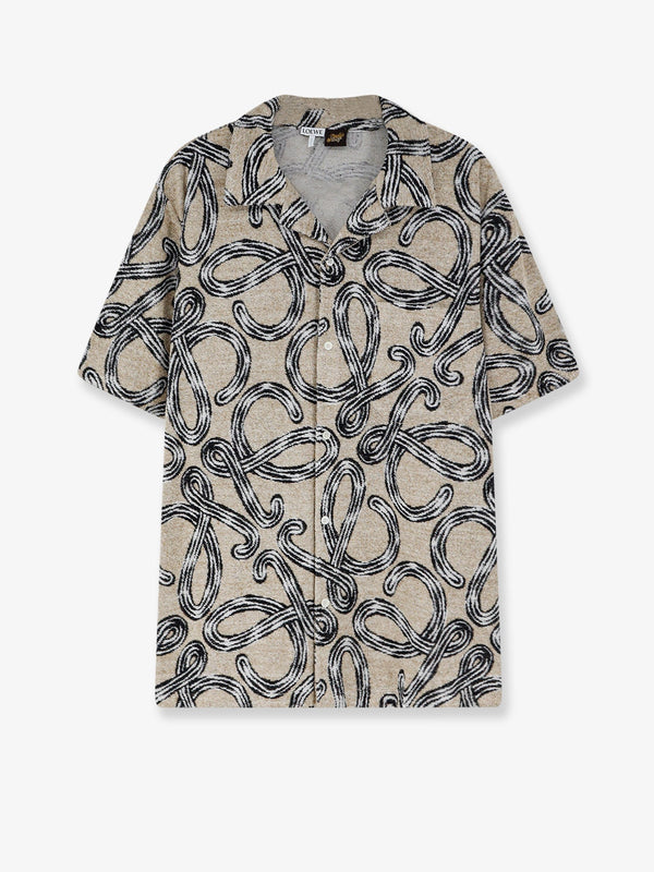 Terrycloth Shirt Paulas Ibiza Beige Cotton