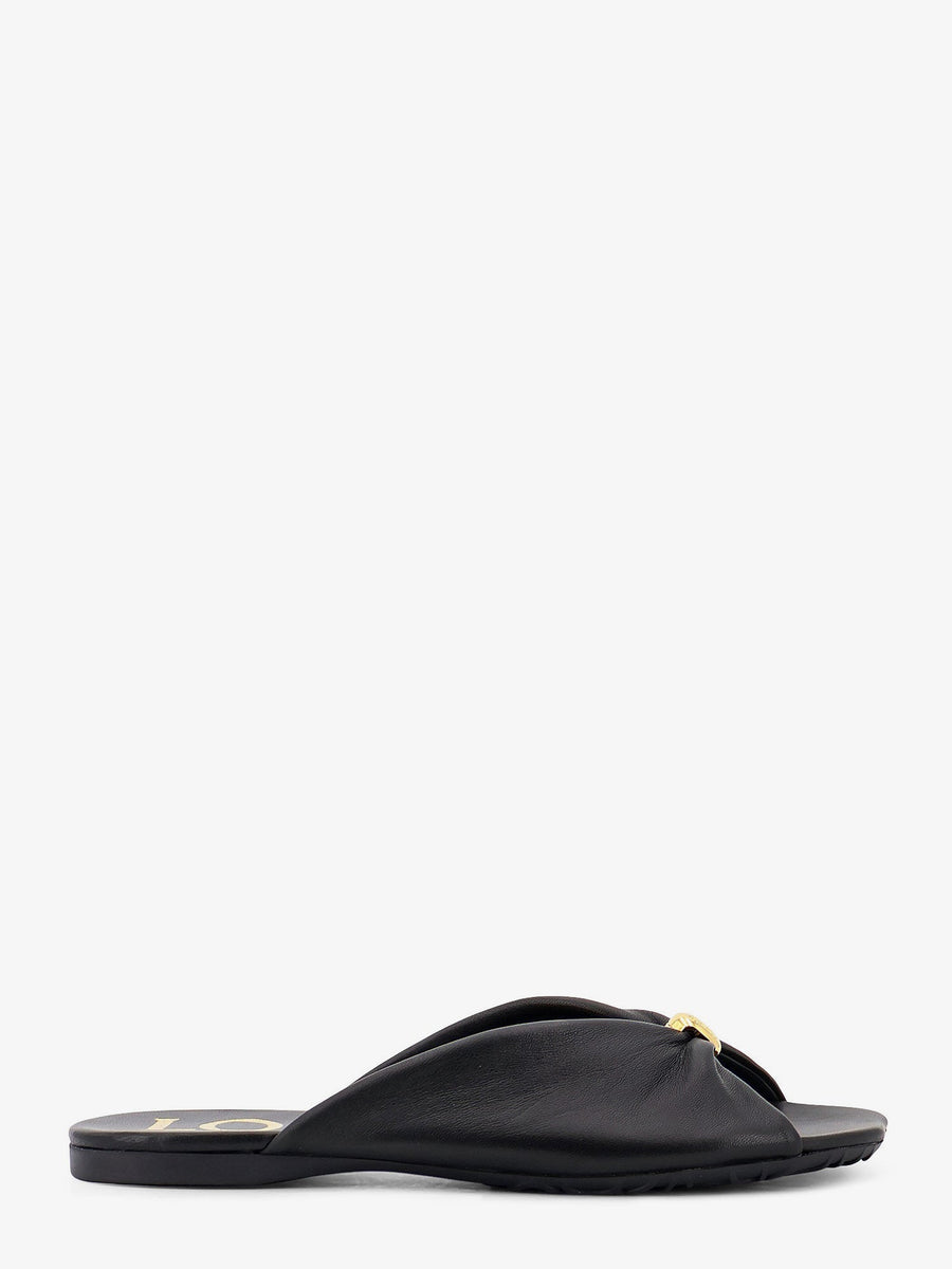 Sandals Paulas Ibiza Pebble Soft Leather Black