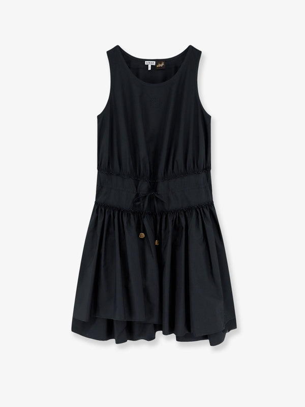 Dress Paulas Ibiza Black Cotton