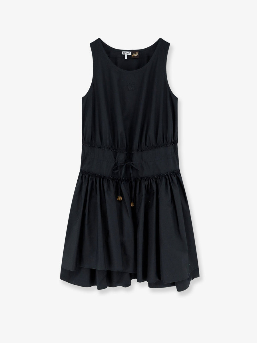 Dress Paulas Ibiza Black Cotton