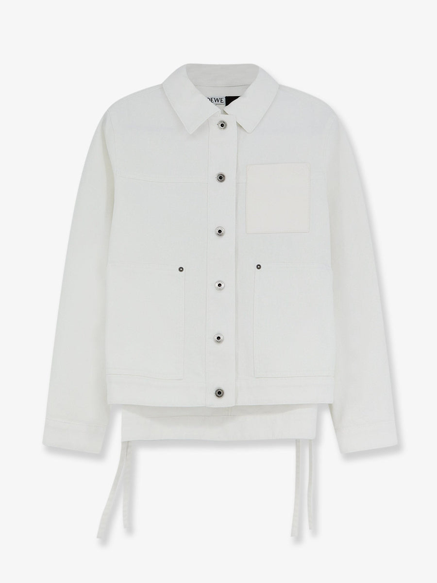 Denim Jacket Paulas Ibiza-Workwear White Cotton