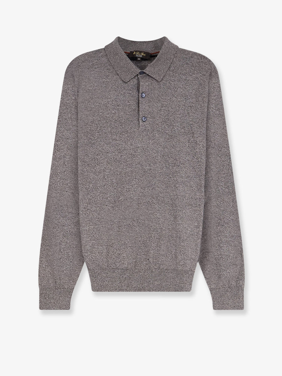 Polo Shirt Ice Wish Melange Beige Cotton