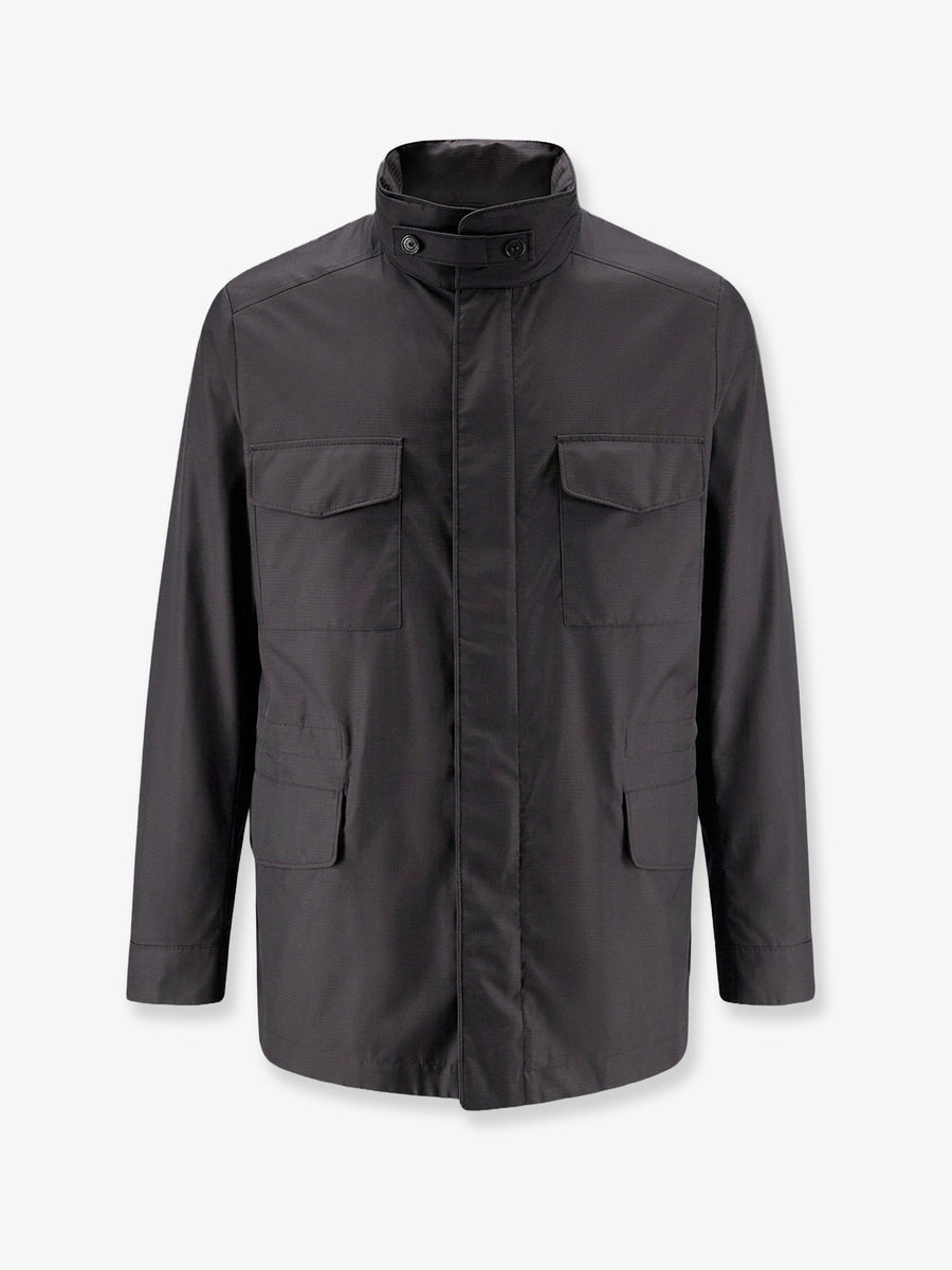 Field Jacket Traveller Brown Polyamide