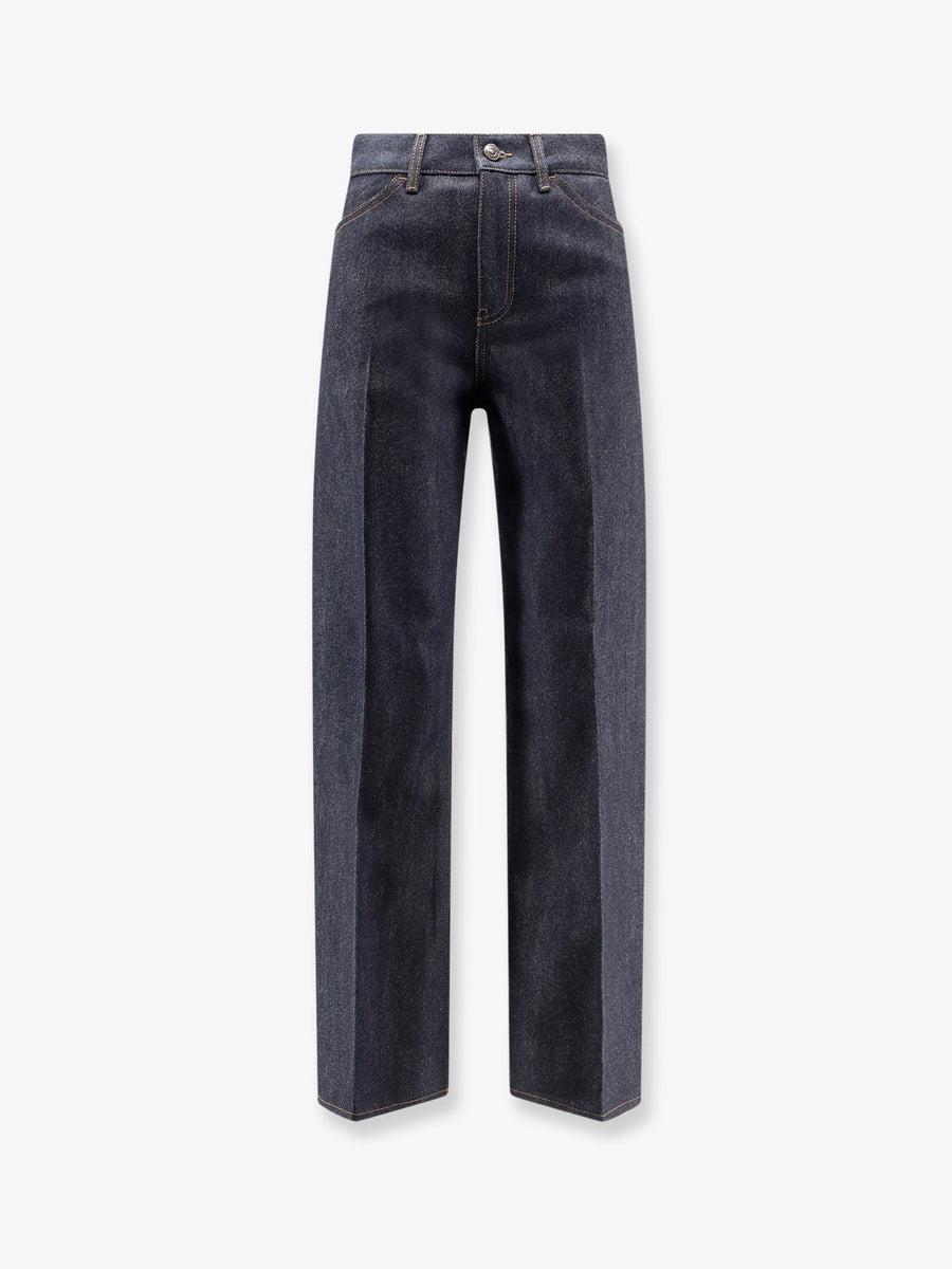 Flared Jeans Max Cotton And Cashmere Blue