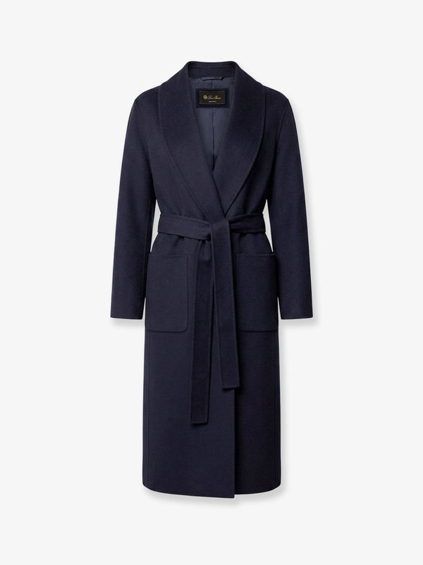 Coat Marlon Blue Virgin Wool