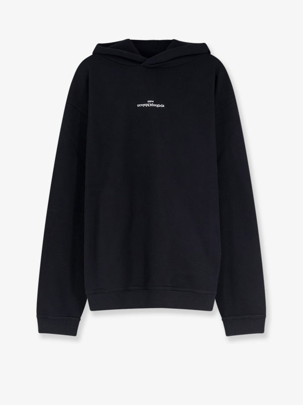 Hooded Sweatshirt Black Cotton Sweatshirts