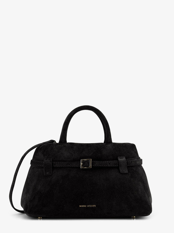 Crossbody Bag Le Cambon 25 Suede Black Handbags