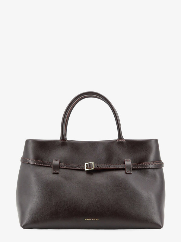 Leather Handbag Le Cambon 35 Brown Handbags
