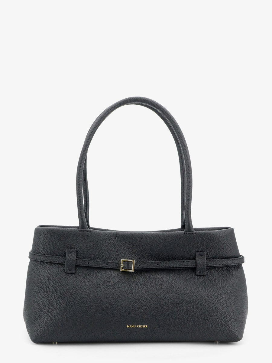 Shoulder Bag Le Cambon East West Leather Black