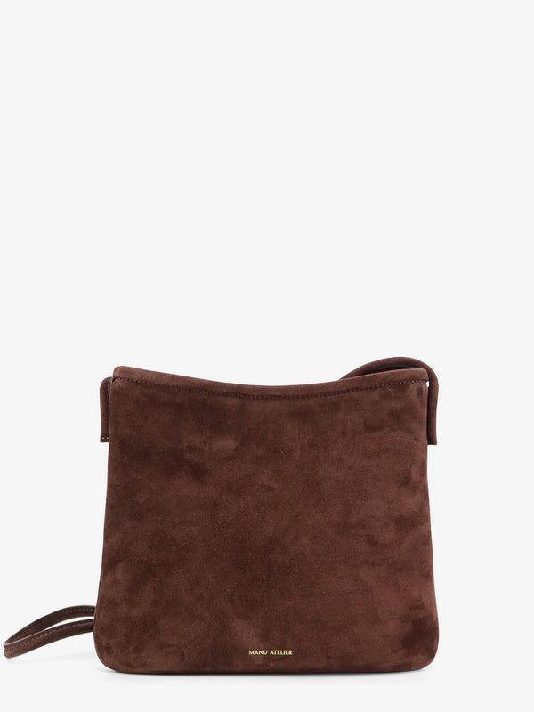 Crossbody Bag Fidéle Suede Brown Shoulder