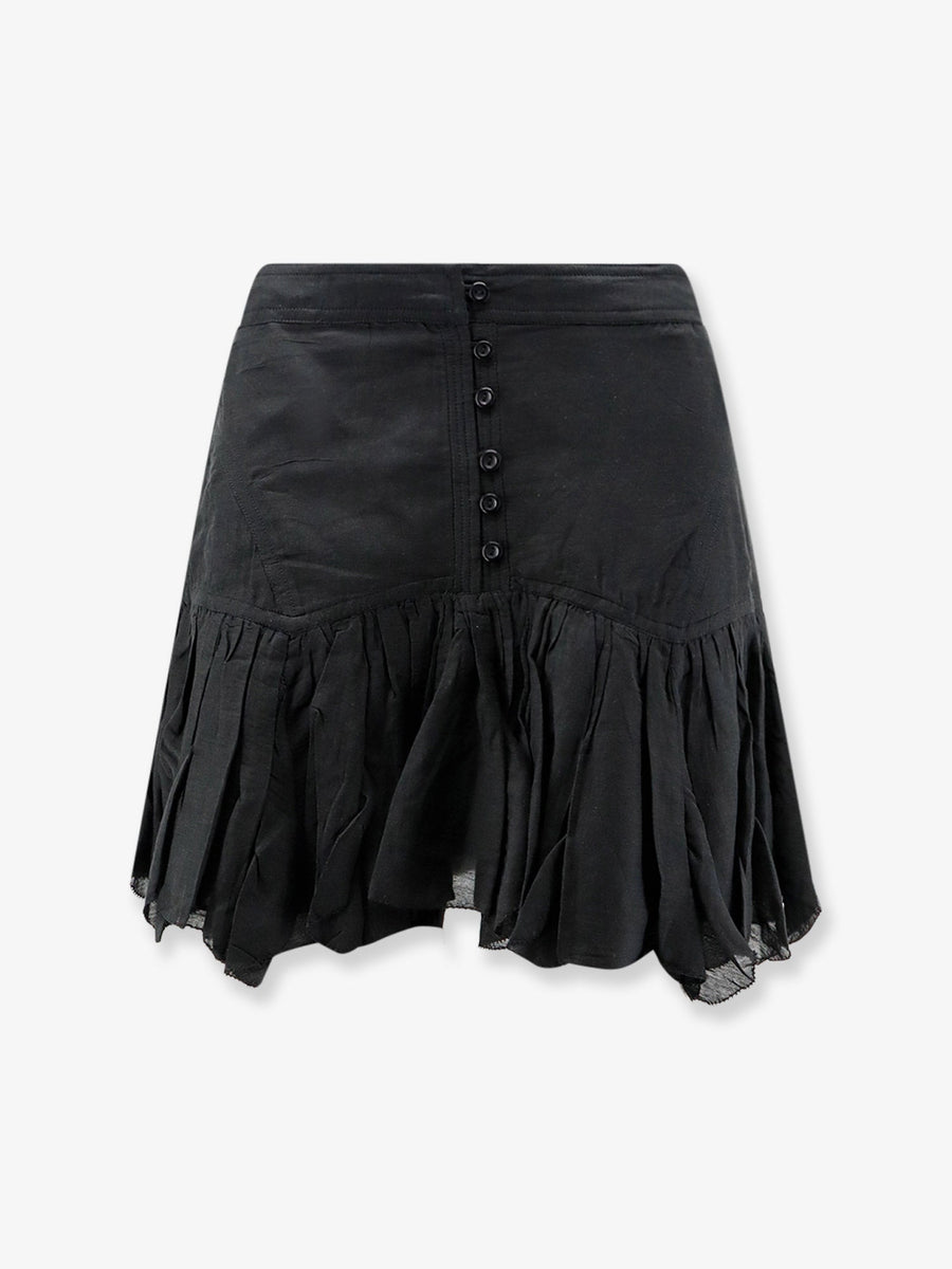 Skirt Daneen Black Organic Cotton